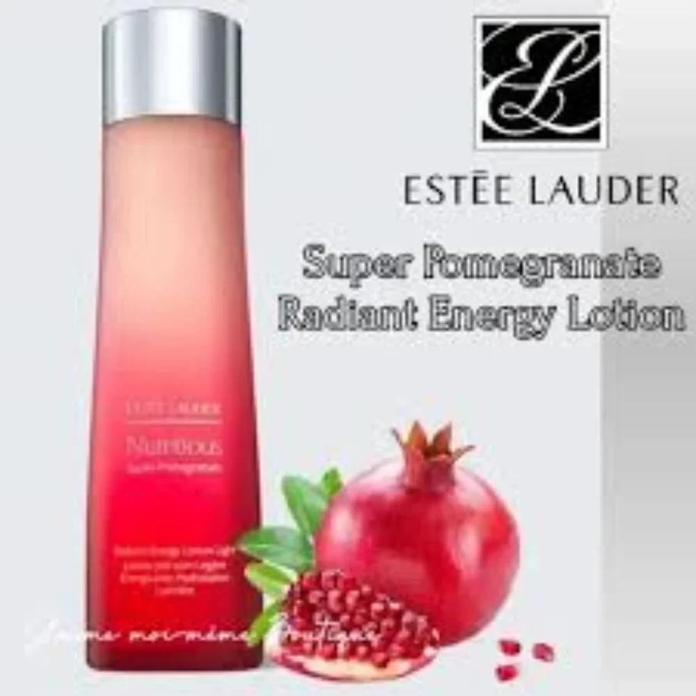 Estee Lauder INTENSE MOIST Radiant Energy Lotion 6.7 oz NIB Nutritious Pomegrant